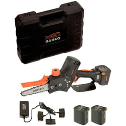 Tronçonneuse sans fil Bahco BCL15IB (3 x 4,2 Ah chargeur coffret)
