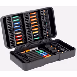 Jeu d'accessoires de tournevis Bahco 66IM/40C-1; 40 unités Code EAN : 7314150548385 Marque : Bahco Poids du produit (kg) : 0. ...