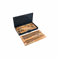 BAHCO - Jeu de tarauds et filières M5-M20 - 55 pcs Caractéristiques principales de ce produit : Jeu de tarauds et filières mé ...