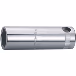 Douille de bougie d'allumage 1/2 " • Acier allié • poli • Support en caoutchouc • insertion et le retrait rapide des bougies  ...
