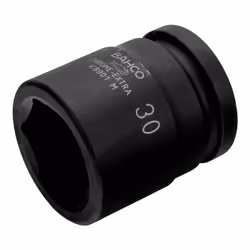 Bahco K8901M-17, Douille à choc, Noir, 1 tête(s), 3/4", Métrique, 17 mm