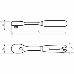 Bahco 8950N Clé à pipe 1 pièce(s)
