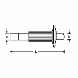 Ciseau Bahco 3736MH-300; 26x300 mm