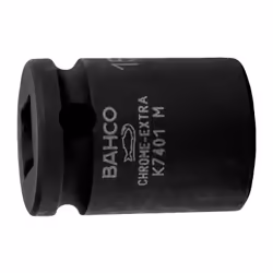 Bahco K7401M-24 Douille à choc Noir