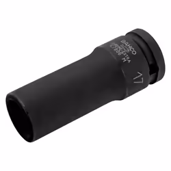 Bahco K7806M-12, Douille à choc, Noir, 1 tête(s), 1/2", Métrique, 12 mm