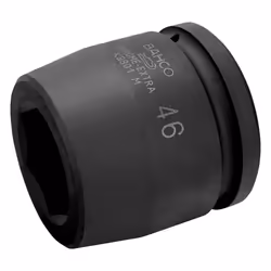 Bahco K9801M-70, Douille à choc, Noir, 1 tête(s), 1 1/2", Métrique, 70 mm