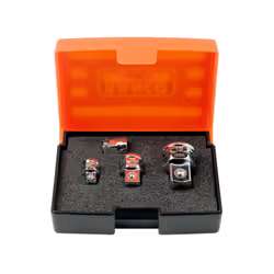 Bahco 1RMA/S4, Ensemble de douilles, 1/4", Impérial, 1 tête(s), 1/2,1/4,3/8", Acier