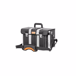 BAHCO - Malette à outils en cuir avec ouverture avant, 440 mm x 210 mm x 260 mm Caractéristiques principales de ce produit :  ...