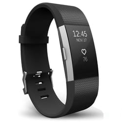 Bracelet Fitbit Charge 2 Noir - Fitbit - Bracelet de montre sportif en silicone durable