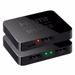 Répartiteur HDMI - INF - 2 ports - 3D - 4K - Installation facile