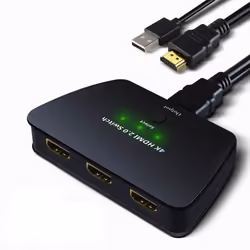 Commutateur HDMI - INF - 3x1 - 4K (2160p) - Prise en charge 3D - Installation facile