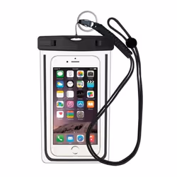 INF Étui De Téléphone Étanche Pochette De Téléphone Sous-Marine Universelle - Noir   1 paquet