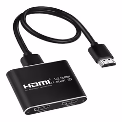 Splitter HDMI 1x2 amplificateur HDMI extension 3D Full HD 1080P