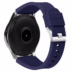 Bracelet - INF - Samsung Galaxy Watch 46 mm - Silicone - Bleu - Résistant à leau