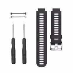 INF Bracelet Garmin Forerunner 220/230/235/620/630/735XT noir/gris
