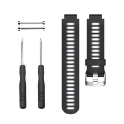 INF Bracelet Garmin Forerunner 220/230/235/620/630/735XT noir/gris