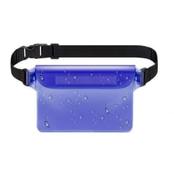 INF Sac banane étanche réglable / sac mobile Bleu