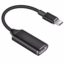 Adaptateur USB-C vers HDMI - INF - 4K - Affichage sur grand écran - Noir