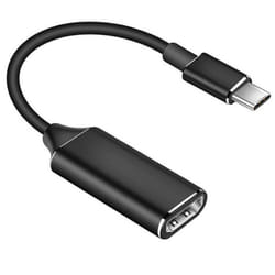 Adaptateur USB-C vers HDMI - INF - 4K - Affichage sur grand écran - Noir