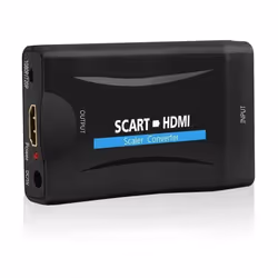 Convertisseur Péritel vers HDMI 1080p adaptateur HDMI Full HD qui convertit Péritel en HDMI pour boîtier numérique