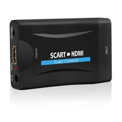 Convertisseur Péritel vers HDMI 1080p adaptateur HDMI Full HD qui convertit Péritel en HDMI pour boîtier numérique