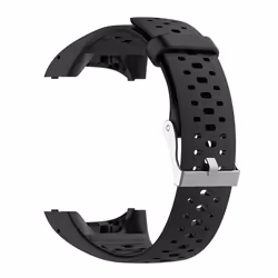 Bracelet de montre - Polar - M400/M430 - Silicone Noir - Sport - Mixte - Fitness