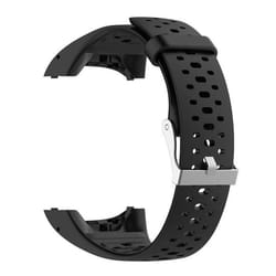 Bracelet de montre - Polar - M400/M430 - Silicone Noir - Sport - Mixte - Fitness