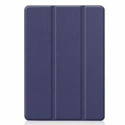 Etui iPad - INF - Smart Cover - 102/105 pouces - Bleu foncé - Compatible Apple