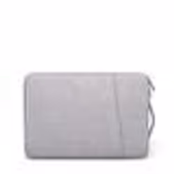 Housse ordinateur - INF - 133 pouces - Toile imperméable - Gris - Mixte