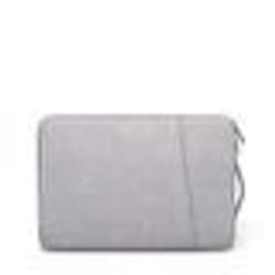Housse ordinateur - INF - 133 pouces - Toile imperméable - Gris - Mixte