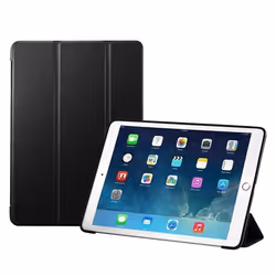 INF Etui iPad 97 pouces iPad 5/6 iPad Air 1/2 Smart Cover Case Noir