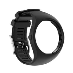 Bracelet - INF - M200 - Silicone Noir - Résistant à leau - Mixte