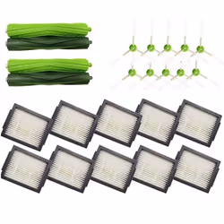 Accessoires pour robot aspirateur - INF - iRobot Roomba - Kit de 24 pièces - Brosses et filtres HEPA