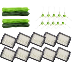 Accessoires pour robot aspirateur - INF - iRobot Roomba - Kit de 24 pièces - Brosses et filtres HEPA