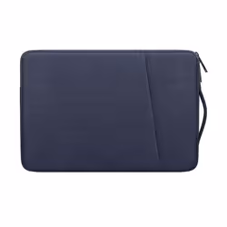 Housse pour ordinateur portable - INF - 14.1 - Antichoc - Bleu marine - Résistante à leau