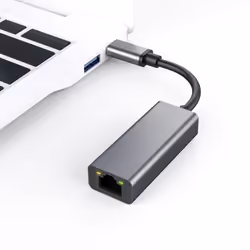 Adaptateur réseau USB-C vers RJ45 adaptateur Ethernet pour ordinateur portable USB-C