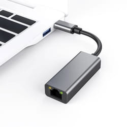 Adaptateur réseau USB-C vers RJ45 adaptateur Ethernet pour ordinateur portable USB-C