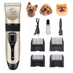 Tondeuse chien - Noir Or