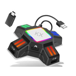 Adaptateur pour souris et clavier - INF - Compatible Switch Xbox One PS3/4 - USB - Filaire - Noir