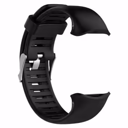 Bracelet de montre en silicone pour Polar Vantage V - INF - Noir