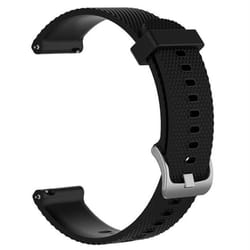Bracelet de montre de remplacement en silicone noir sangles de ceinture pour Polar Vantage M
