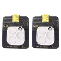 Cache objectif en verre trempé pour iPhone 12 Pro Max - INF - Pack de 2