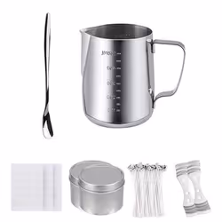 Kit pour la fabrication de bougies - INF - 59 pièces - Idéal pour débutants - Mixte - Bricolage créatif