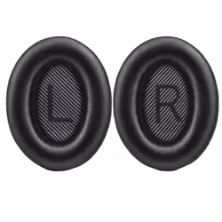 Coussinet doreille - INF - Compatible Bose QC 35/25/15 - Noir - Réduction de bruit - Isolation sonore