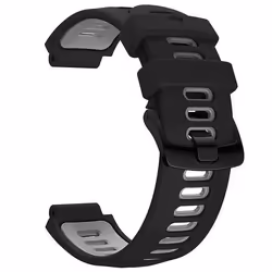 Bracelet de montre en silicone compatible avec Garmin Forerunner 220