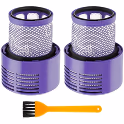 Après-filtre de remplacement pour Dyson V10 / SV12 - INF - 3 pièces - Bleu / Orange