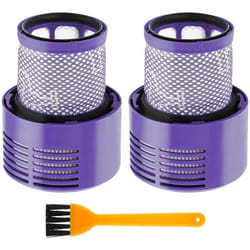 Après-filtre de remplacement pour Dyson V10 / SV12 - INF - 3 pièces - Bleu / Orange