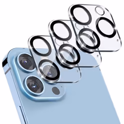 Protections dobjectif pour iPhone 13 Pro / 13 Pro Max Transparent pack de 3