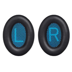 Coussinets doreille compatibles avec les écouteurs Bose QC 35/25/15 - INF - Black+Blue - Réduction du bruit