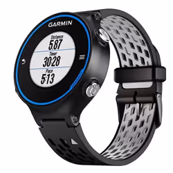 Bracelet - INF - Forerunner 620/630/220/230/235/735XT - Silicone Noir/Gris - Durable et Respirant